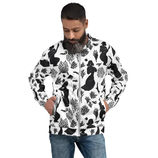 Silhouette Conservatory on a Bomber Jacket