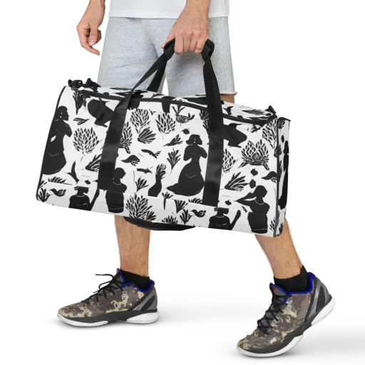 Silhouette Conservatory on a Duffle Bag