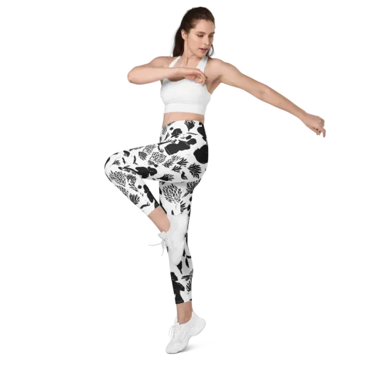 Silhouette Conservatory on a Leggings with Pockets