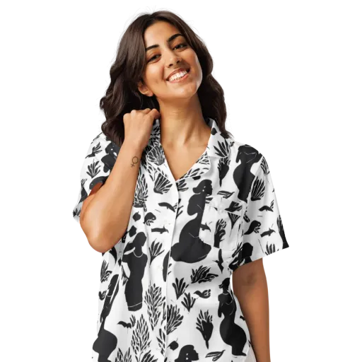 Silhouette Conservatory on a Women's Short Sleeve Pajama Top