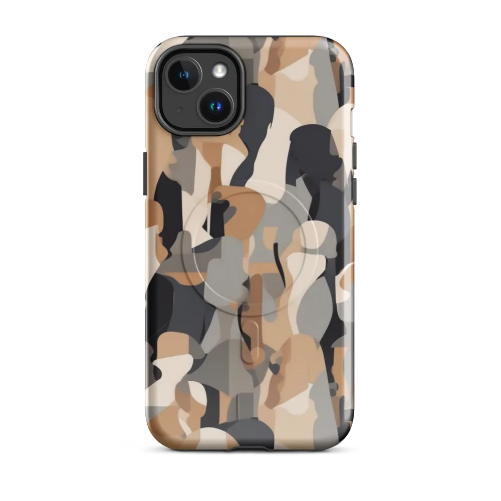 Abstract Assembly on MagSafe Tough Case for iPhone® — Front