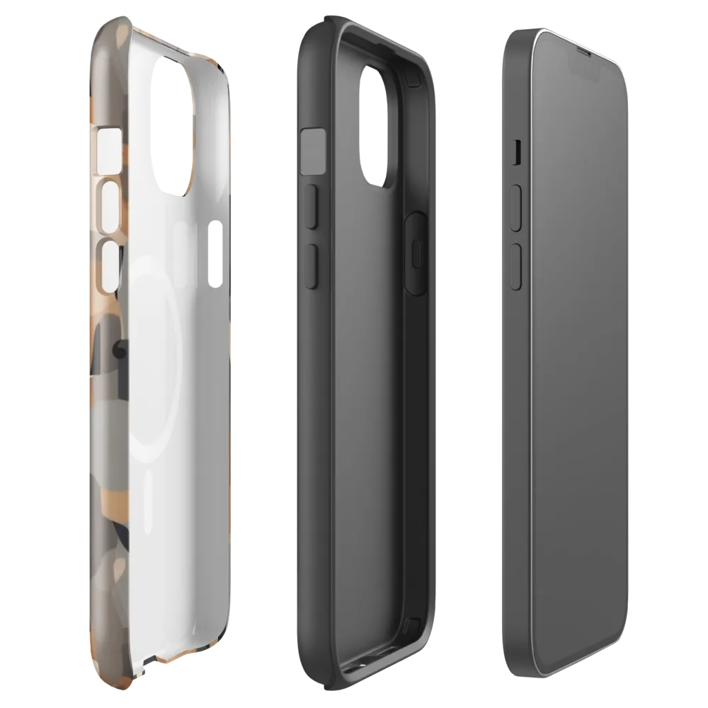 Abstract Assembly on MagSafe Tough Case for iPhone® — Front