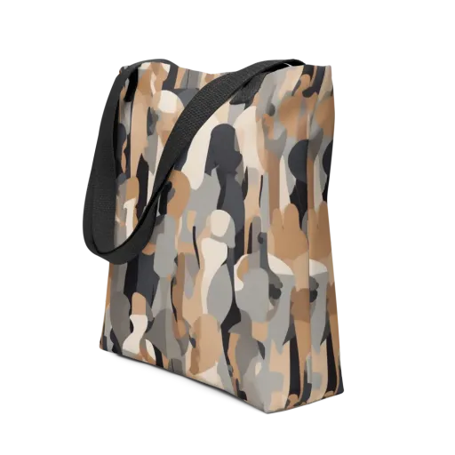 Abstract Assembly on a Tote Bag