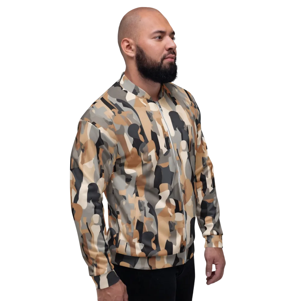 Abstract Assembly on Bomber Jacket — Right