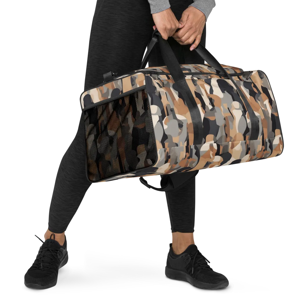 Abstract Assembly on Duffle Bag — Right Front