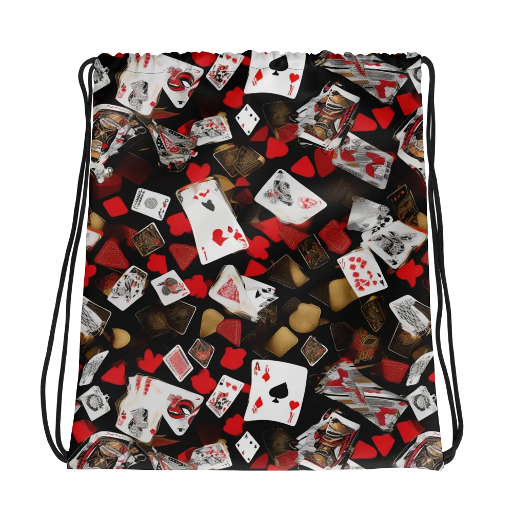 Royal Shuffle on Drawstring Bag — Photo