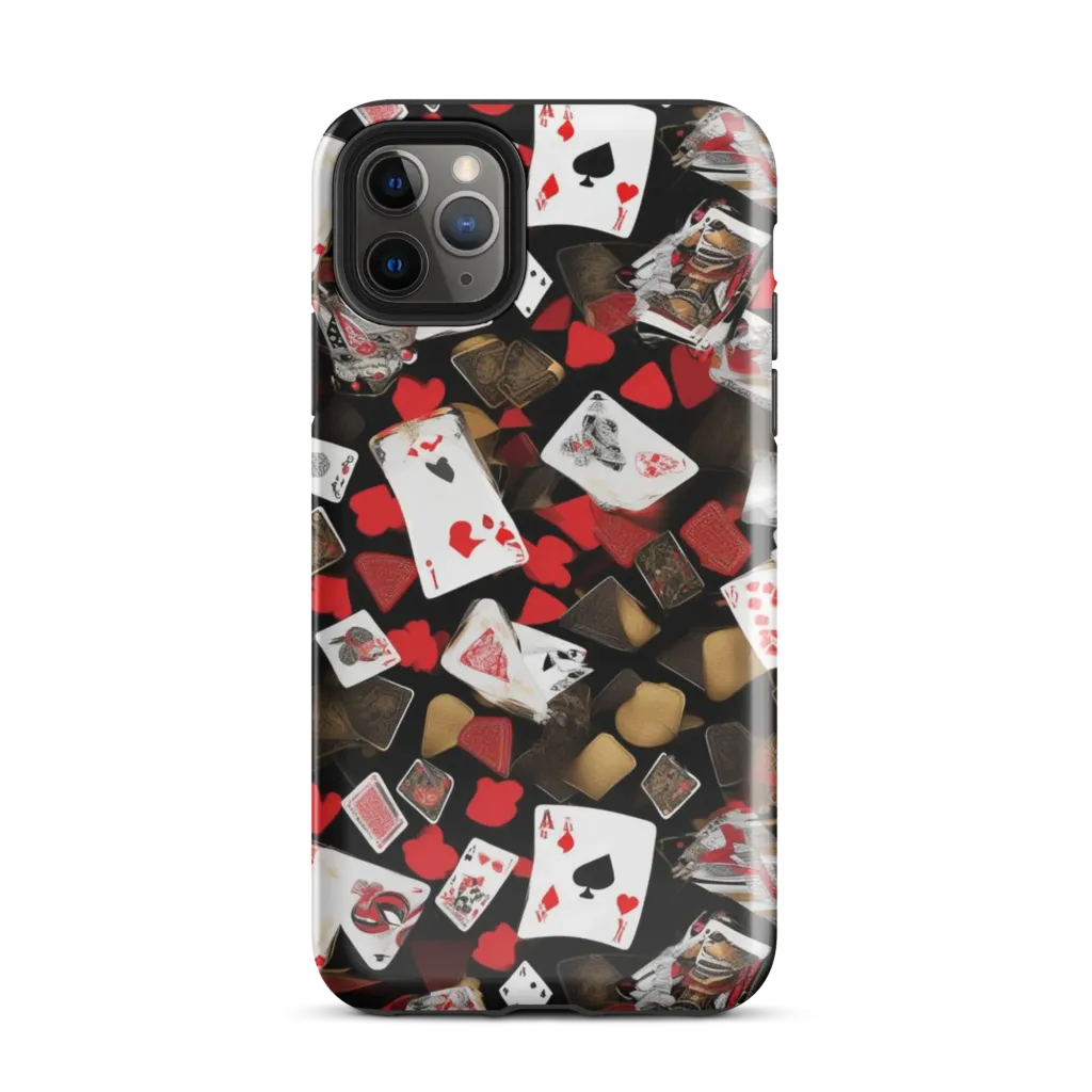 Royal Shuffle on Tough Case for iPhone® — Front