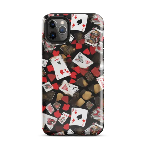 Royal Shuffle on a Tough Case for iPhone®