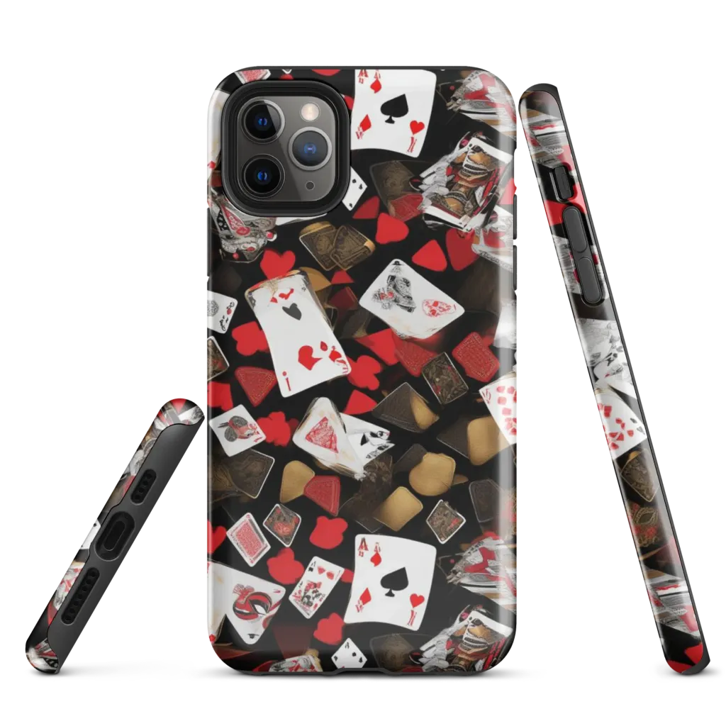Royal Shuffle on Tough Case for iPhone® — Front