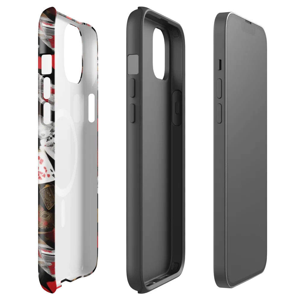 Royal Shuffle on MagSafe Tough Case for iPhone® — Front