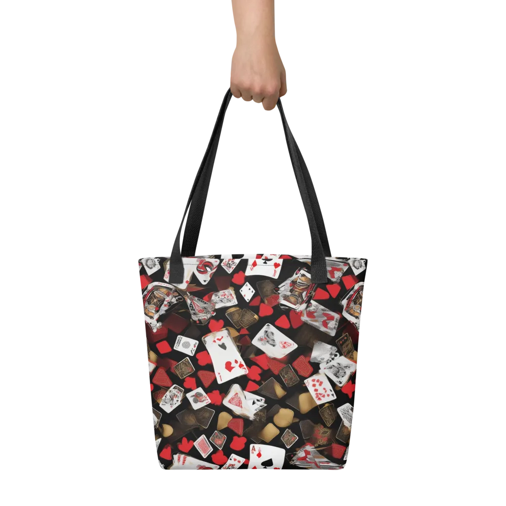 Royal Shuffle on Tote Bag — Front