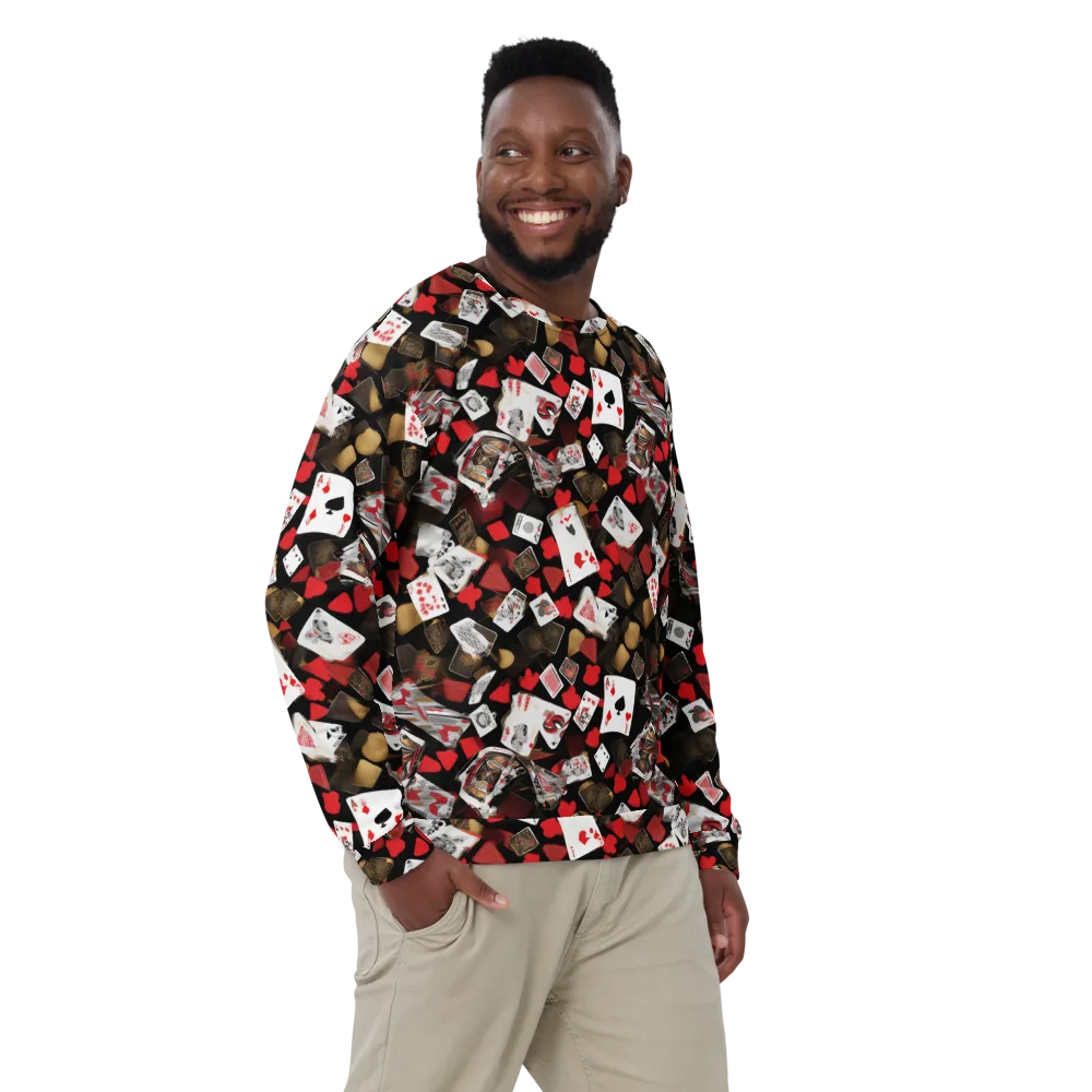 Royal Shuffle on Sweatshirt — Front