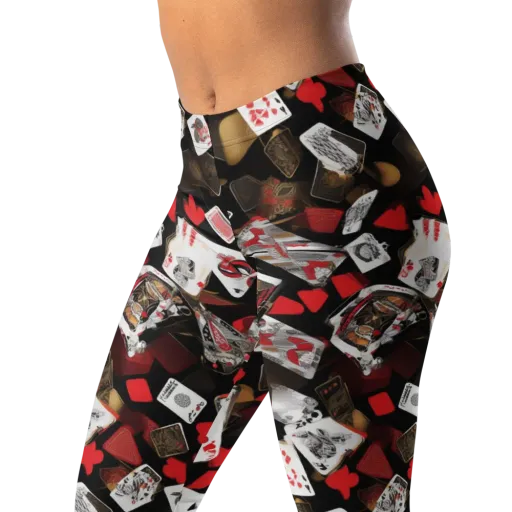 Royal Shuffle on a Leggings