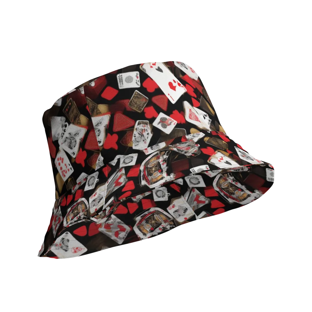Royal Shuffle on Reversible Bucket Hat — Product details Outside