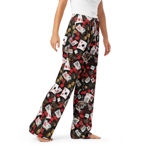 Royal Shuffle on a Women's Pajama Pants