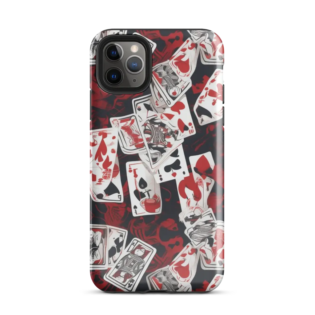 Royal Flush Riot on Tough Case for iPhone® — Front