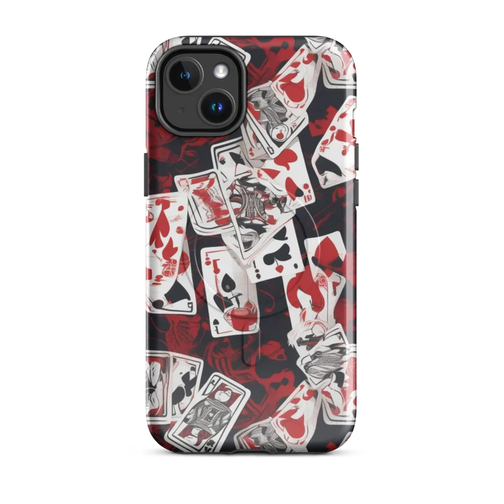 Royal Flush Riot on MagSafe Tough Case for iPhone® — Front