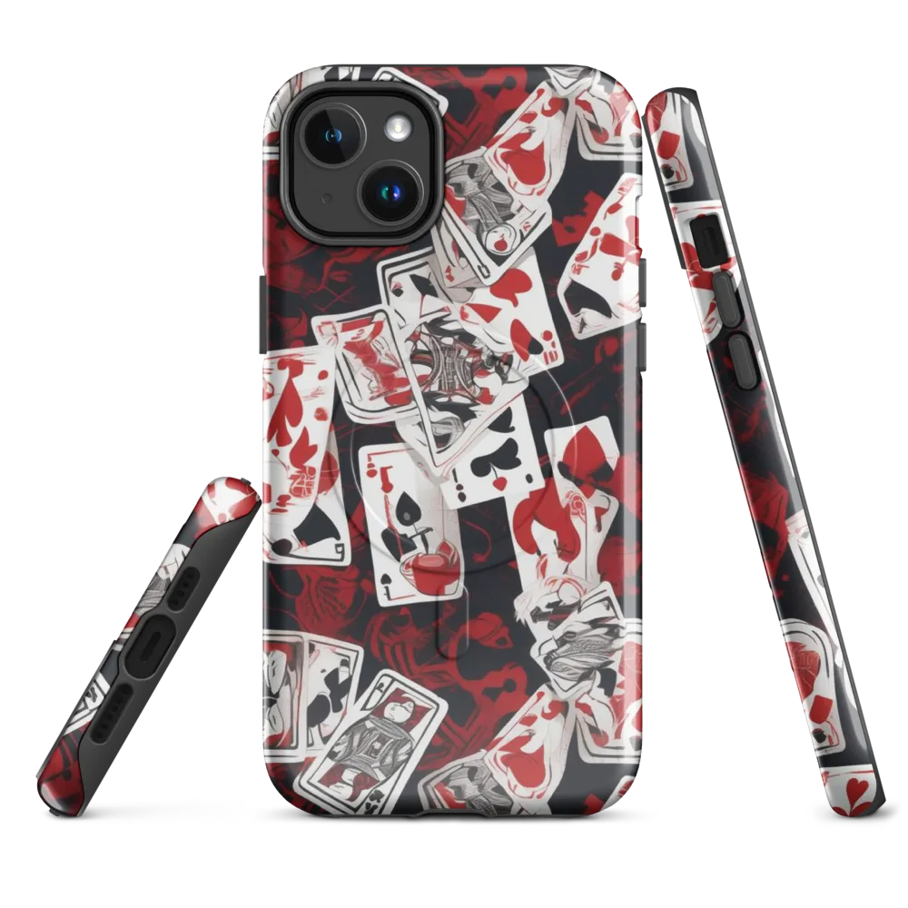 Royal Flush Riot on MagSafe Tough Case for iPhone® — Front