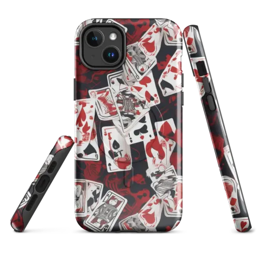 Royal Flush Riot on a MagSafe Tough Case for iPhone®