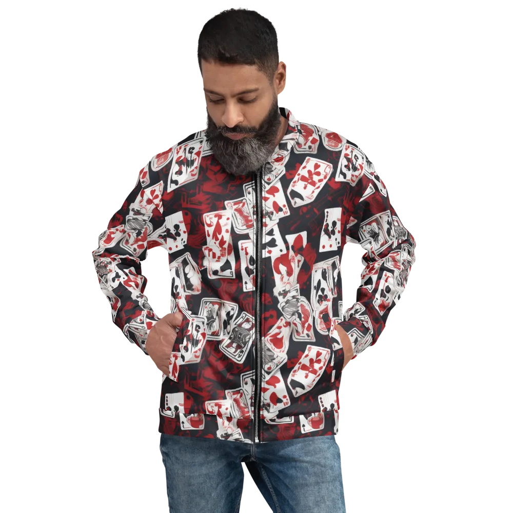 Royal Flush Riot on Bomber Jacket — Front