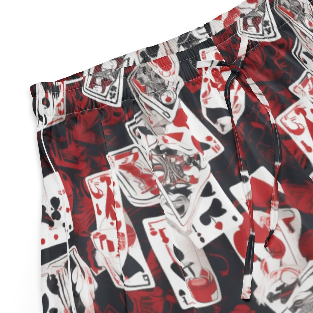 Royal Flush Riot on Women's Pajama Shorts — Product details