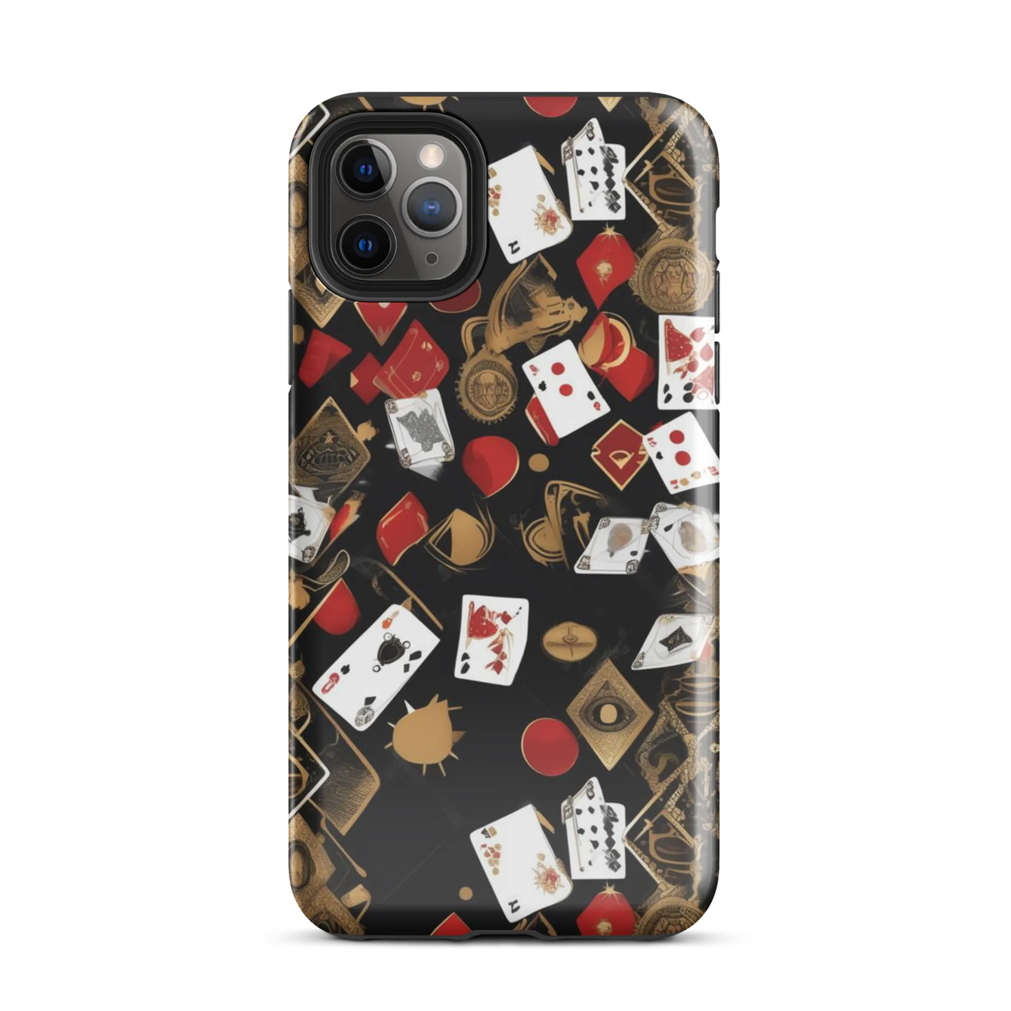 Gilded Gambit on Tough Case for iPhone® — Front