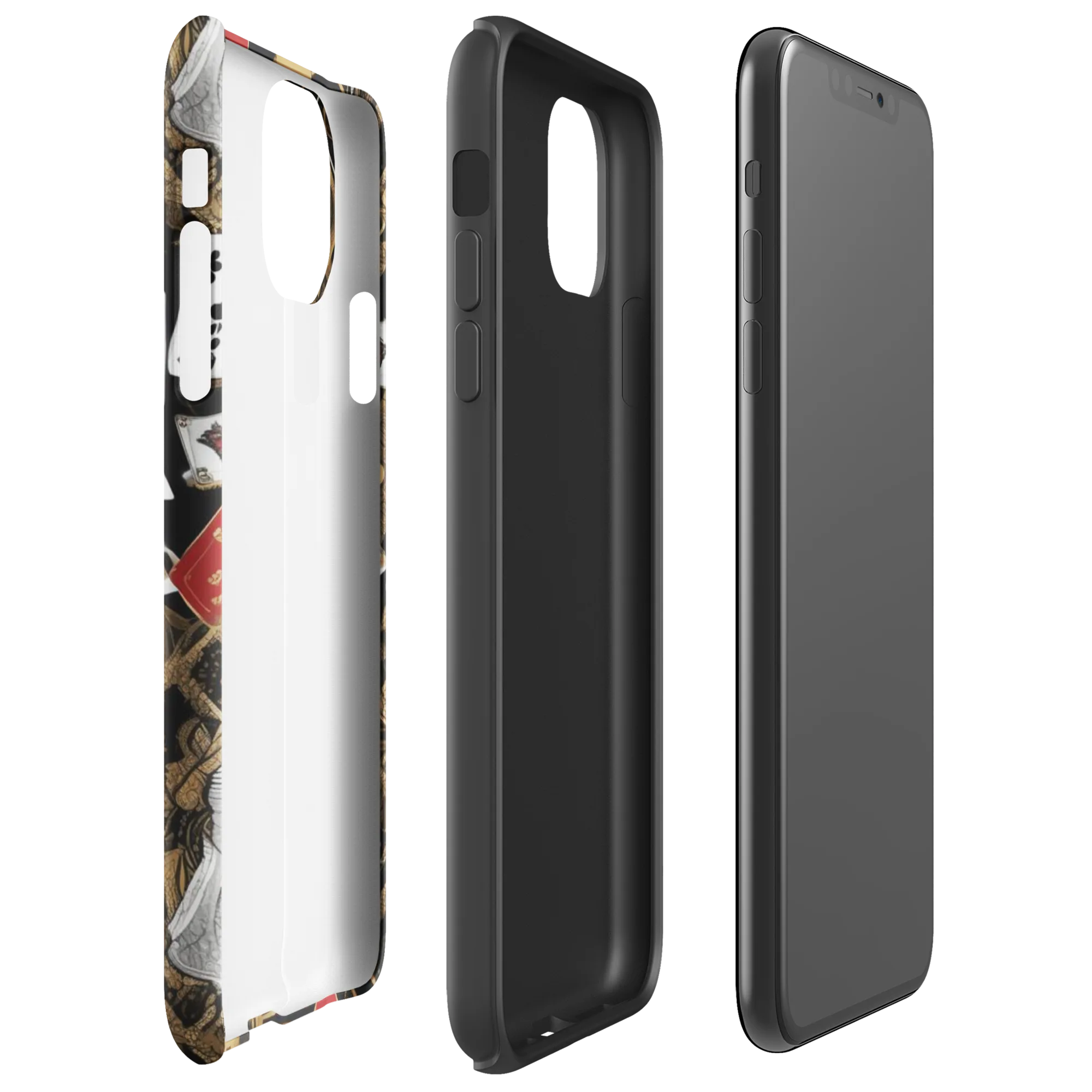 Gilded Gambit on Tough Case for iPhone® — Right