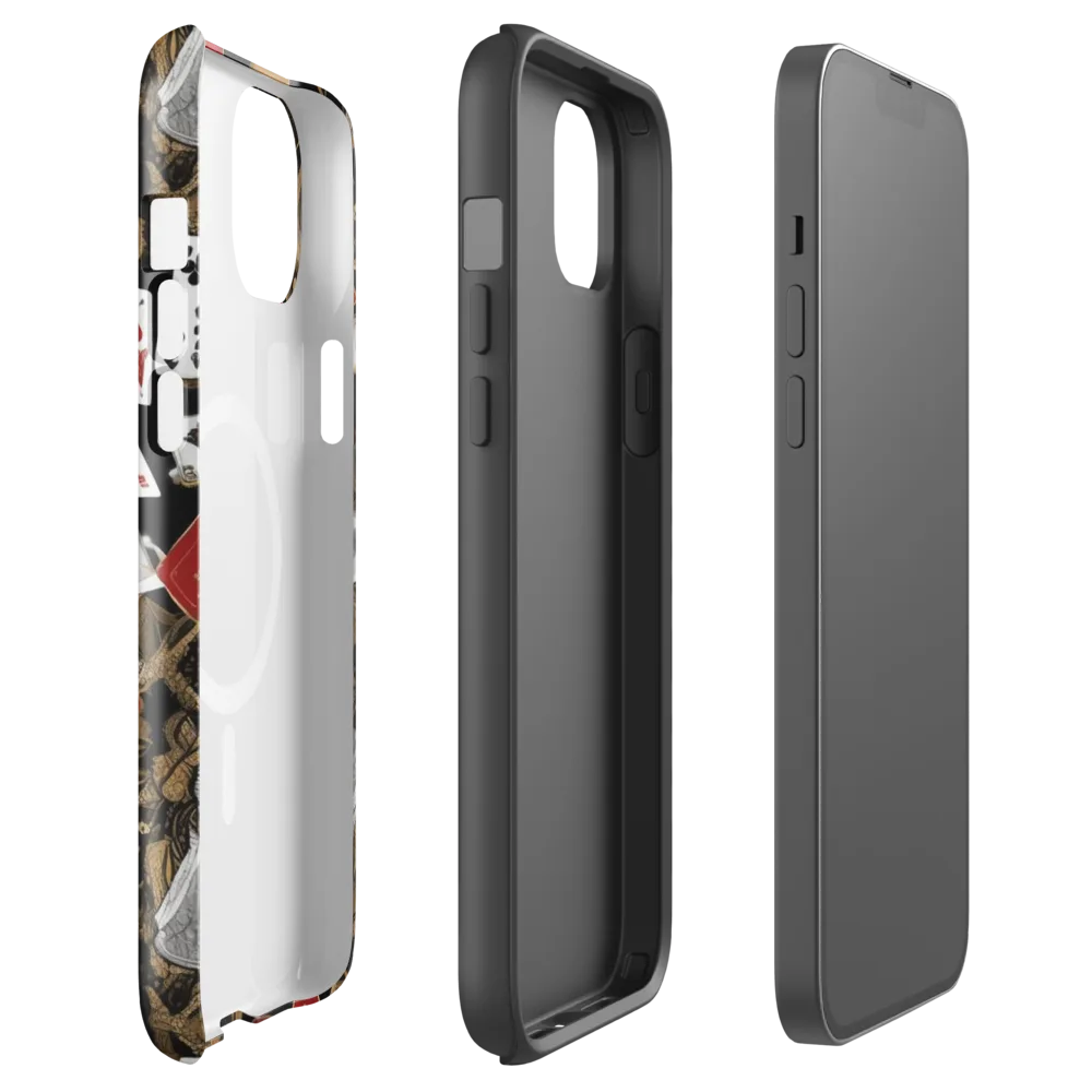 Gilded Gambit on MagSafe Tough Case for iPhone® — Front