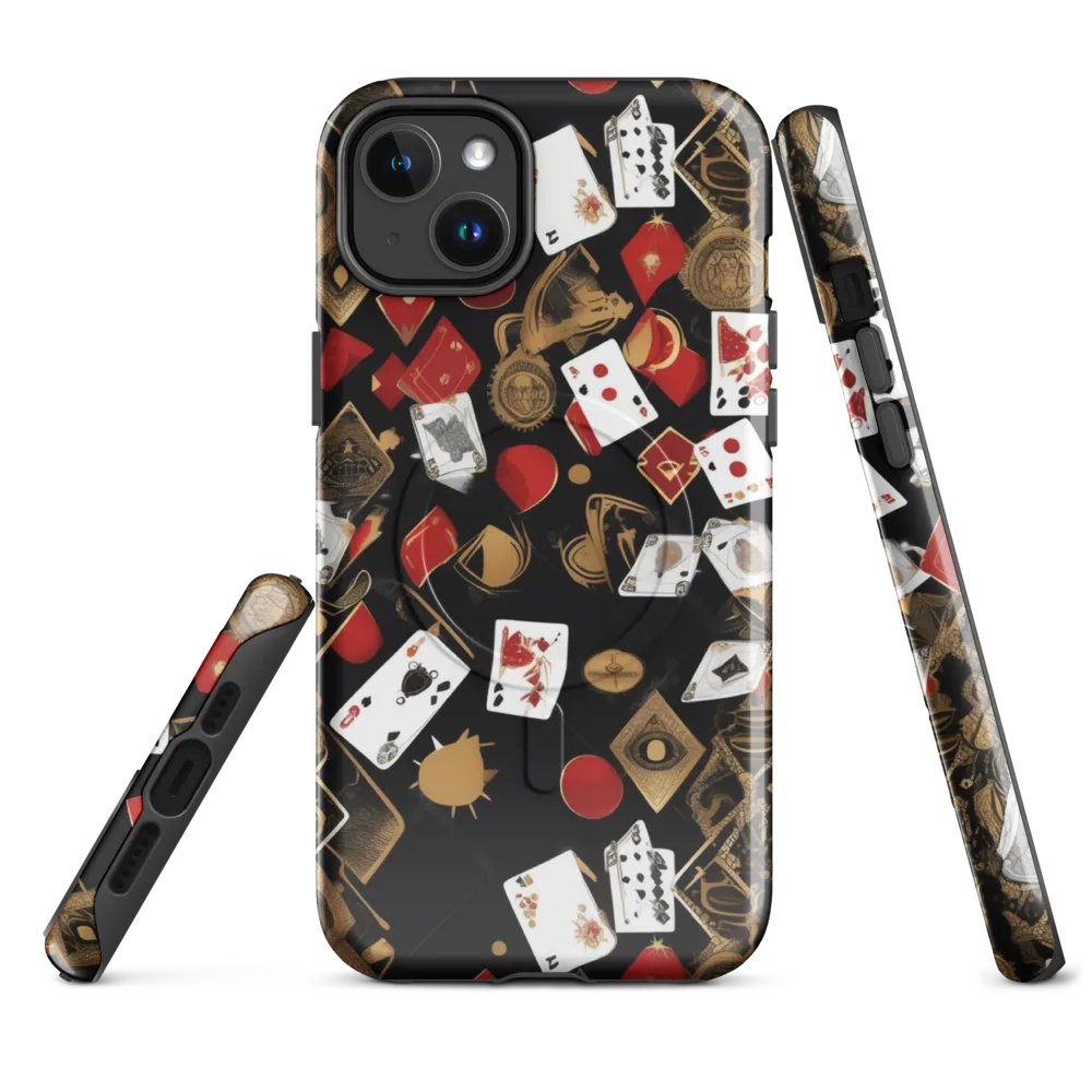 Gilded Gambit on MagSafe Tough Case for iPhone® — Front