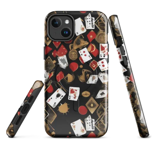 Gilded Gambit on a MagSafe Tough Case for iPhone®