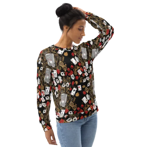 Gilded Gambit on a Sweatshirt