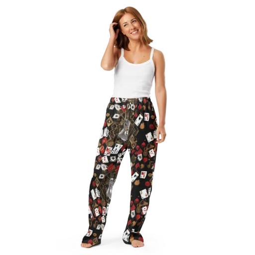 Gilded Gambit on a Women's Pajama Pants