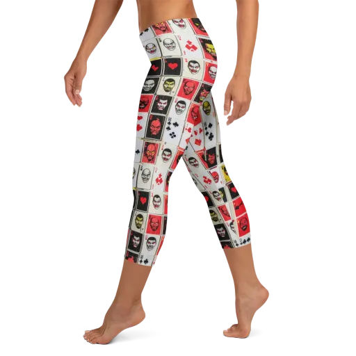 Devil’s Deck on a Capri Leggings