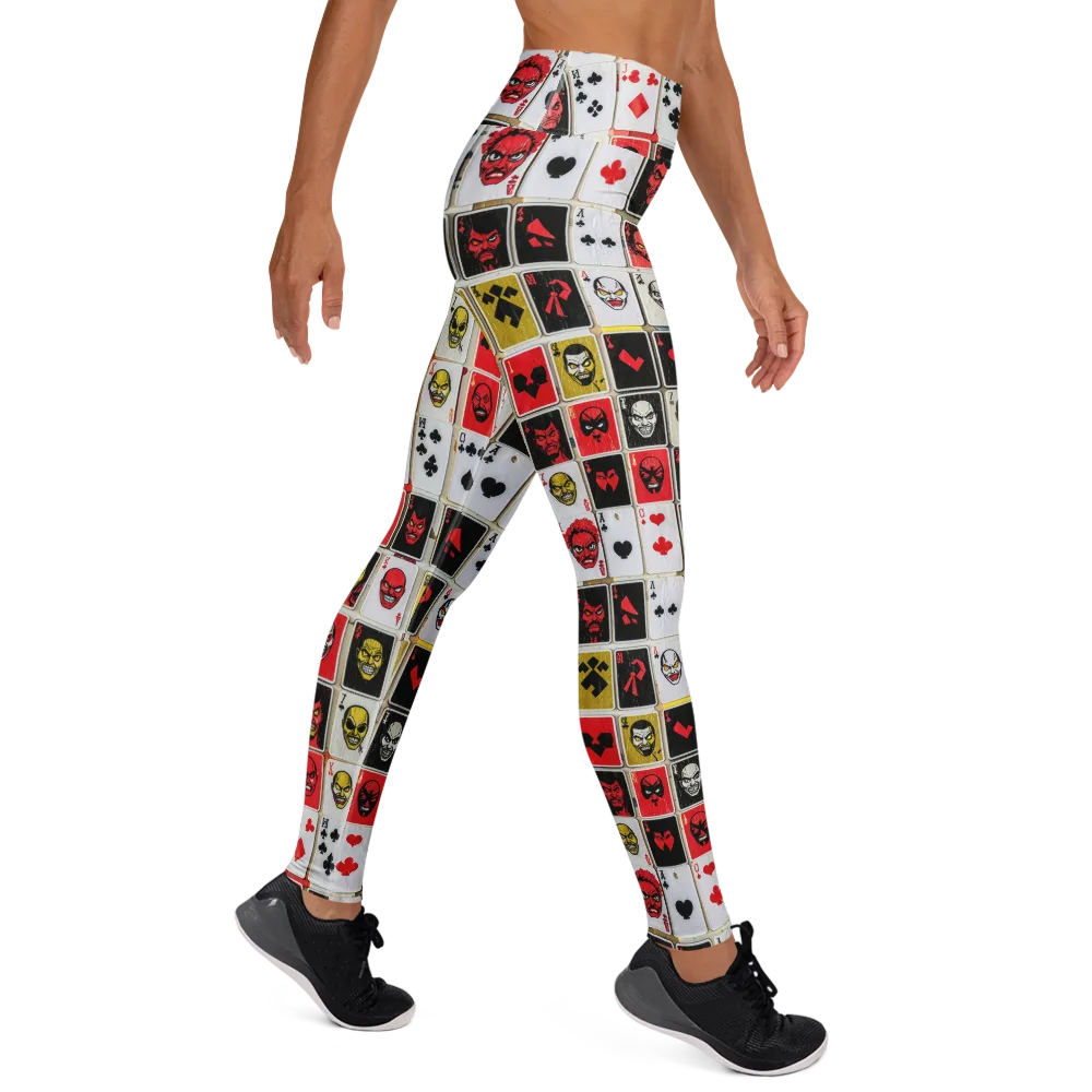 Devil’s Deck on Yoga Leggings — Right