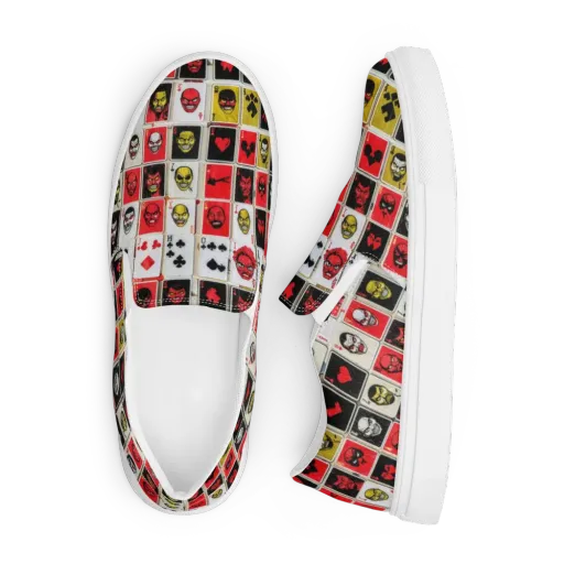 Devil’s Deck on a Men's Slip-On Canvas Shoes