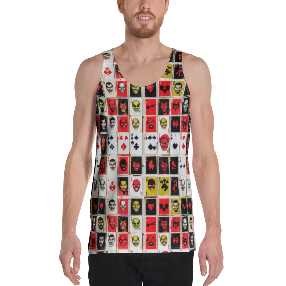 Devil’s Deck on Men's Tank Top — Front