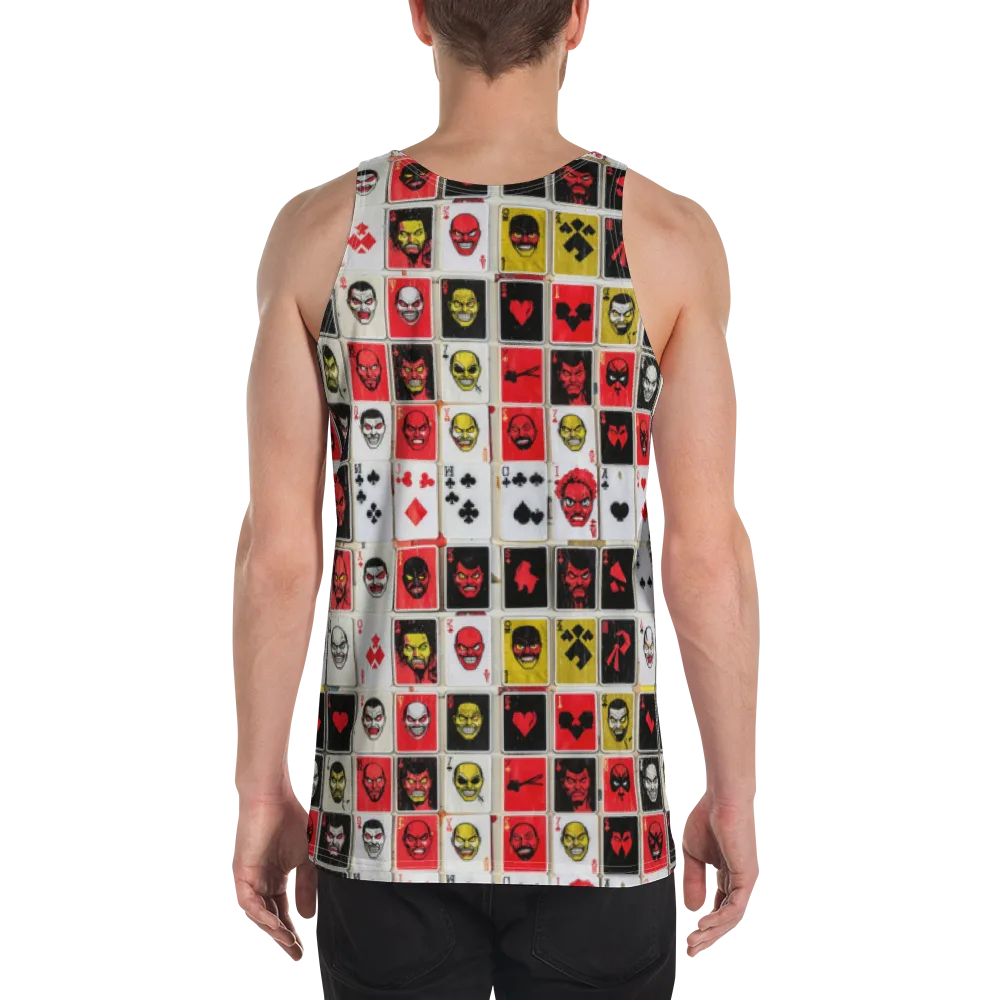 Devil’s Deck on Men's Tank Top — Back