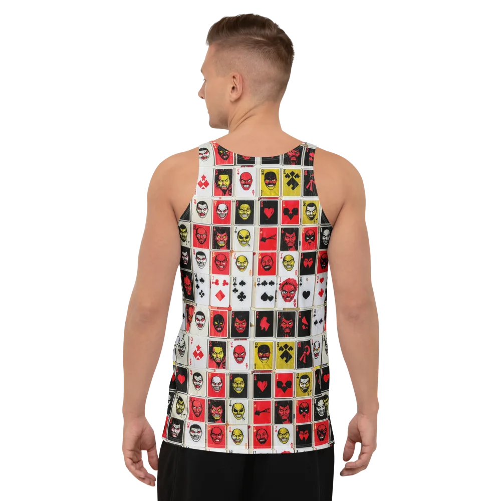 Devil’s Deck on Men's Tank Top — Back