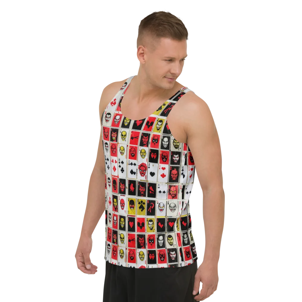 Devil’s Deck on Men's Tank Top — Left Front