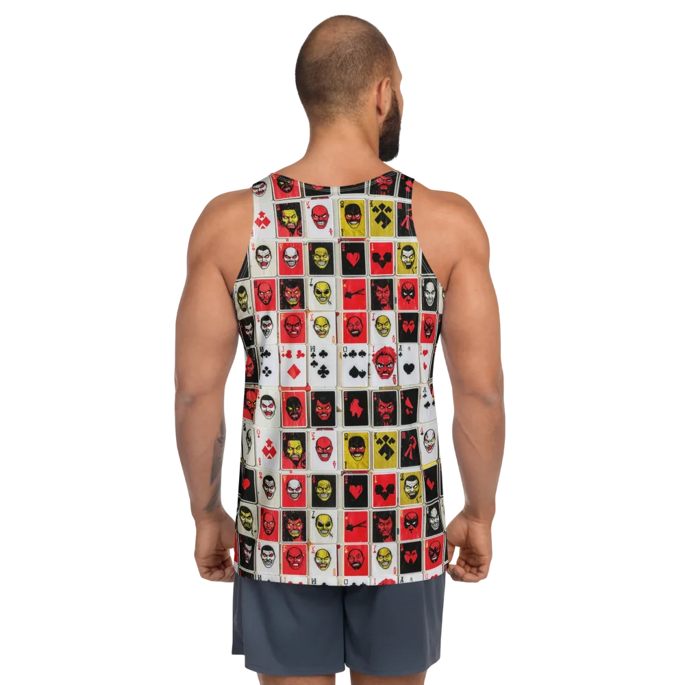 Devil’s Deck on Men's Tank Top — Back