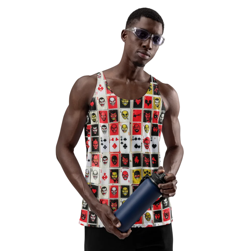 Devil’s Deck on Men's Tank Top — Front
