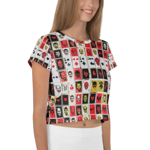 Devil’s Deck on a Crop Tee