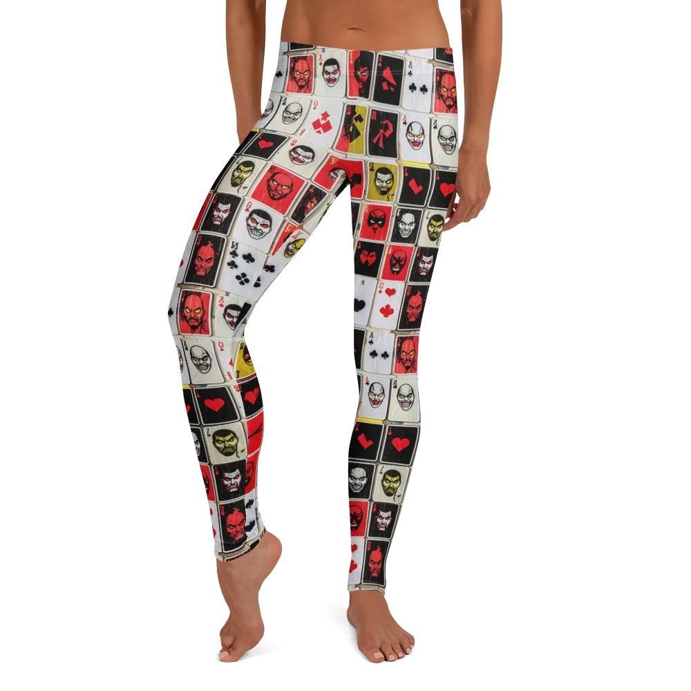 Devil’s Deck on Leggings — Front