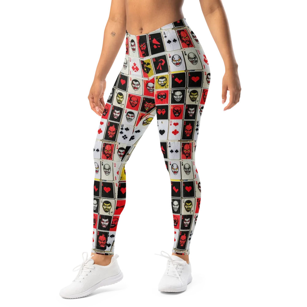 Devil’s Deck on Leggings — Left Front