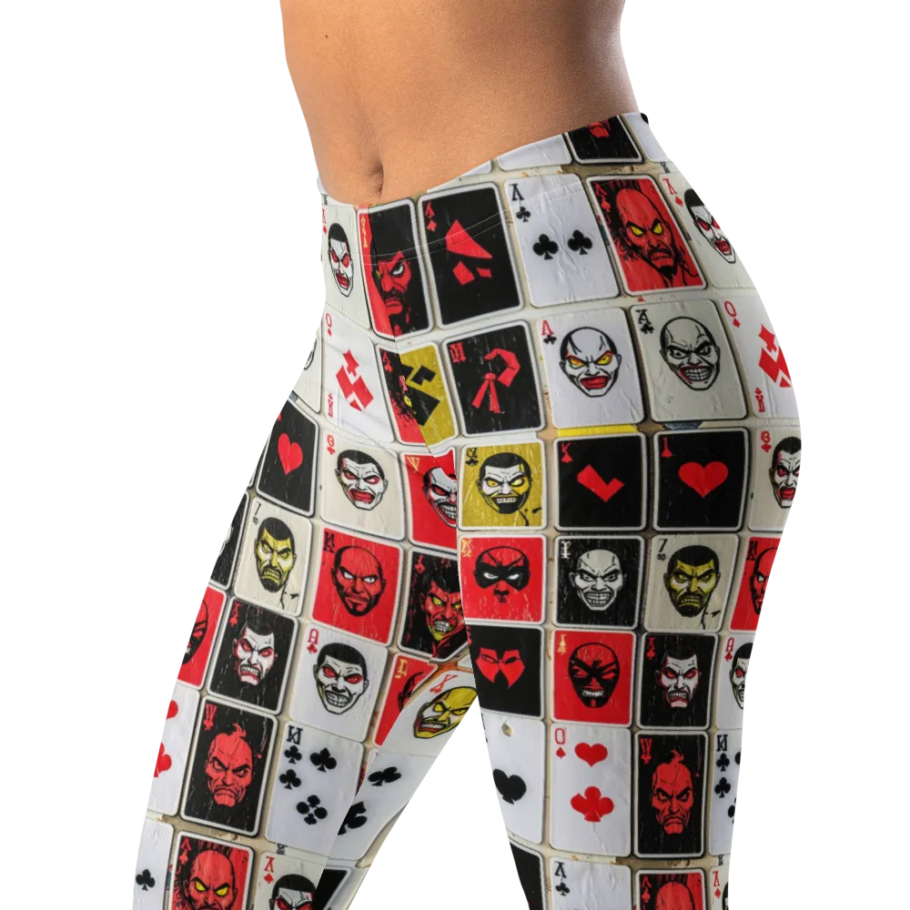 Devil’s Deck on Leggings — Left Front