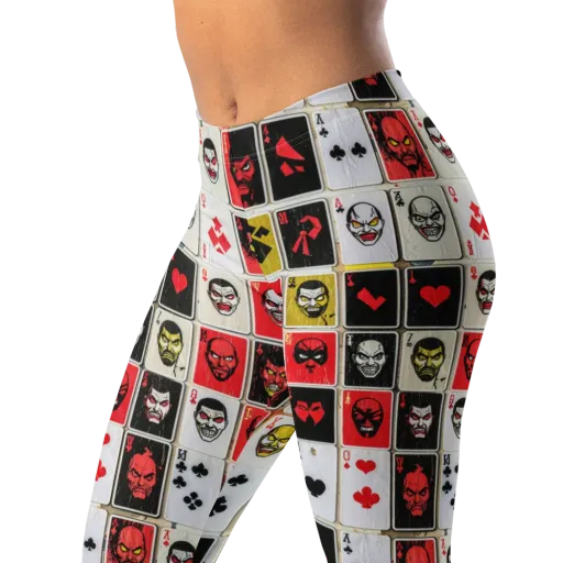 Devil’s Deck on a Leggings