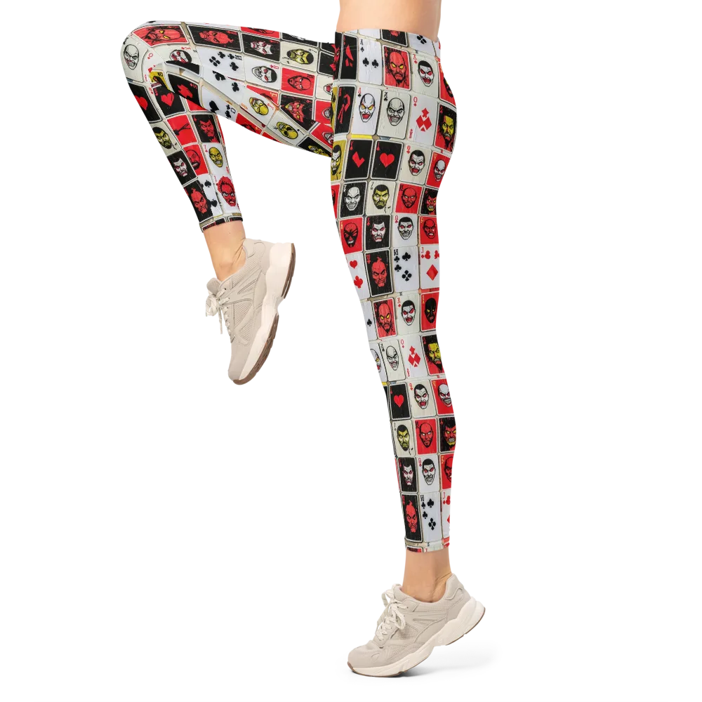 Devil’s Deck on Leggings — Left