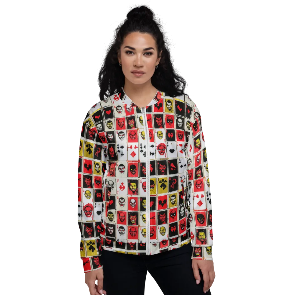Devil’s Deck on Bomber Jacket — Front