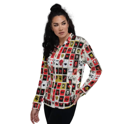 Devil’s Deck on a Bomber Jacket