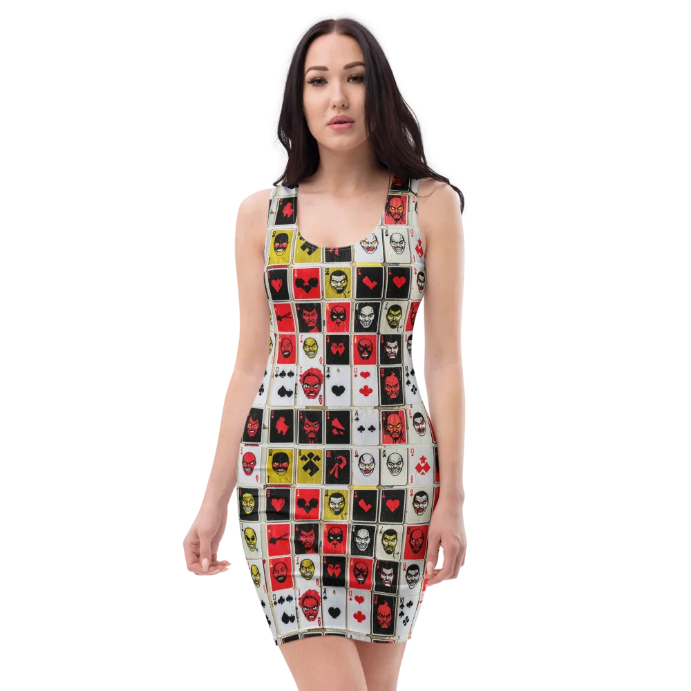 Devil’s Deck on Bodycon Dress — Front